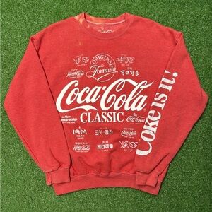 Graphic Vintage Coca Cola Crewneck